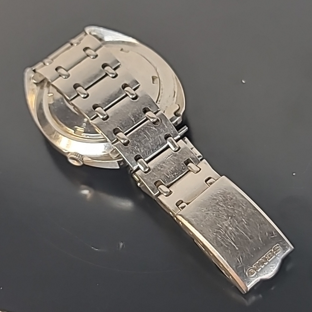 Vintage 1971 Seiko 6117 6410 Navigator Timer Manual Wind Men's Watch - Picture 5 of 11